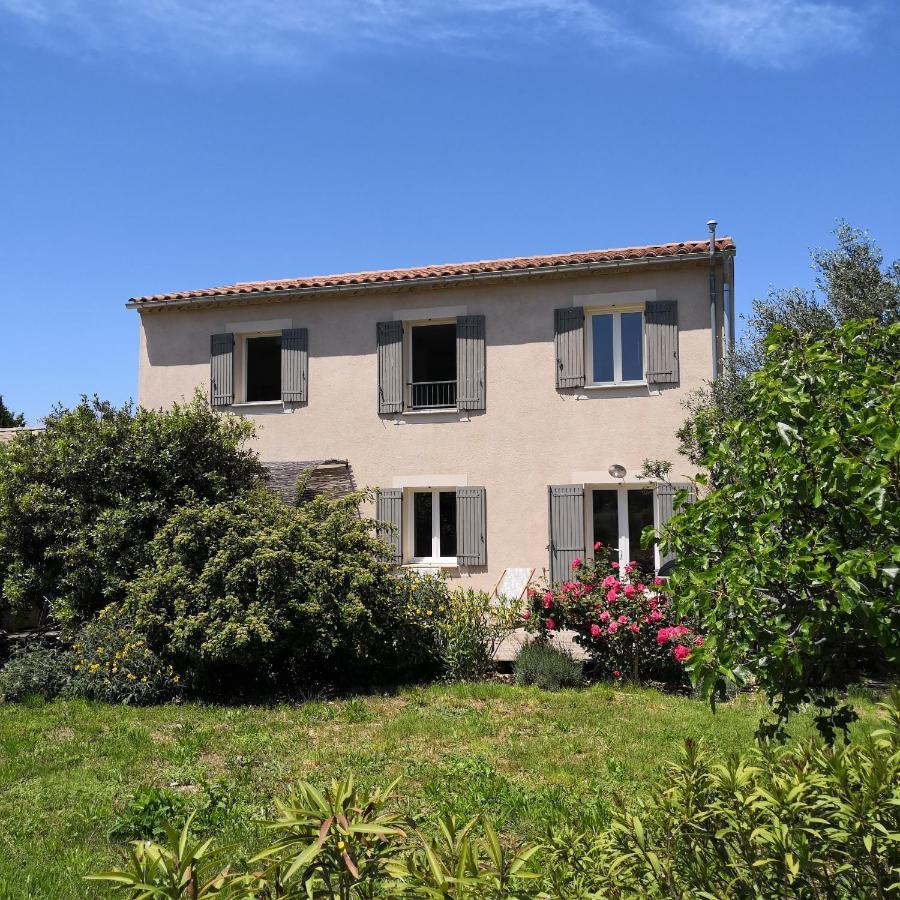 Villa Spacieuse Avec Terrasse Et Vue Mont Ventoux Entrechaux Eksteriør bilde